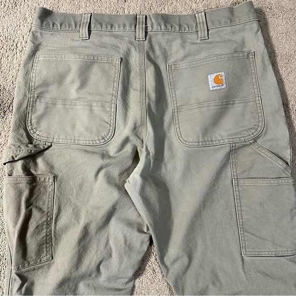 Carhartt Men's Cargo Pants in Gray, 35x32 - Picture 4 of 12